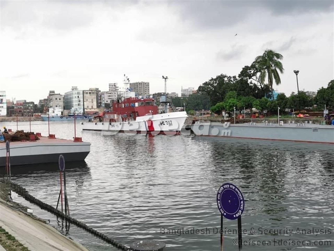 New Inshore Patrol Vessels built at DEW for Bangladesh Coast Guard